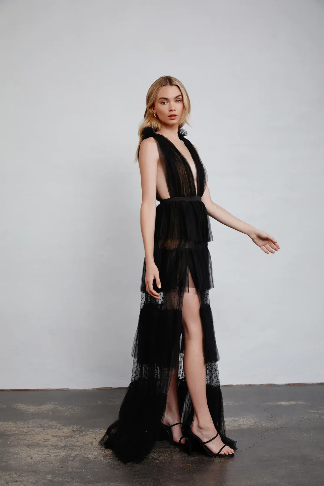 Lexi Zendaya Dress Black Size 14 - Image 3