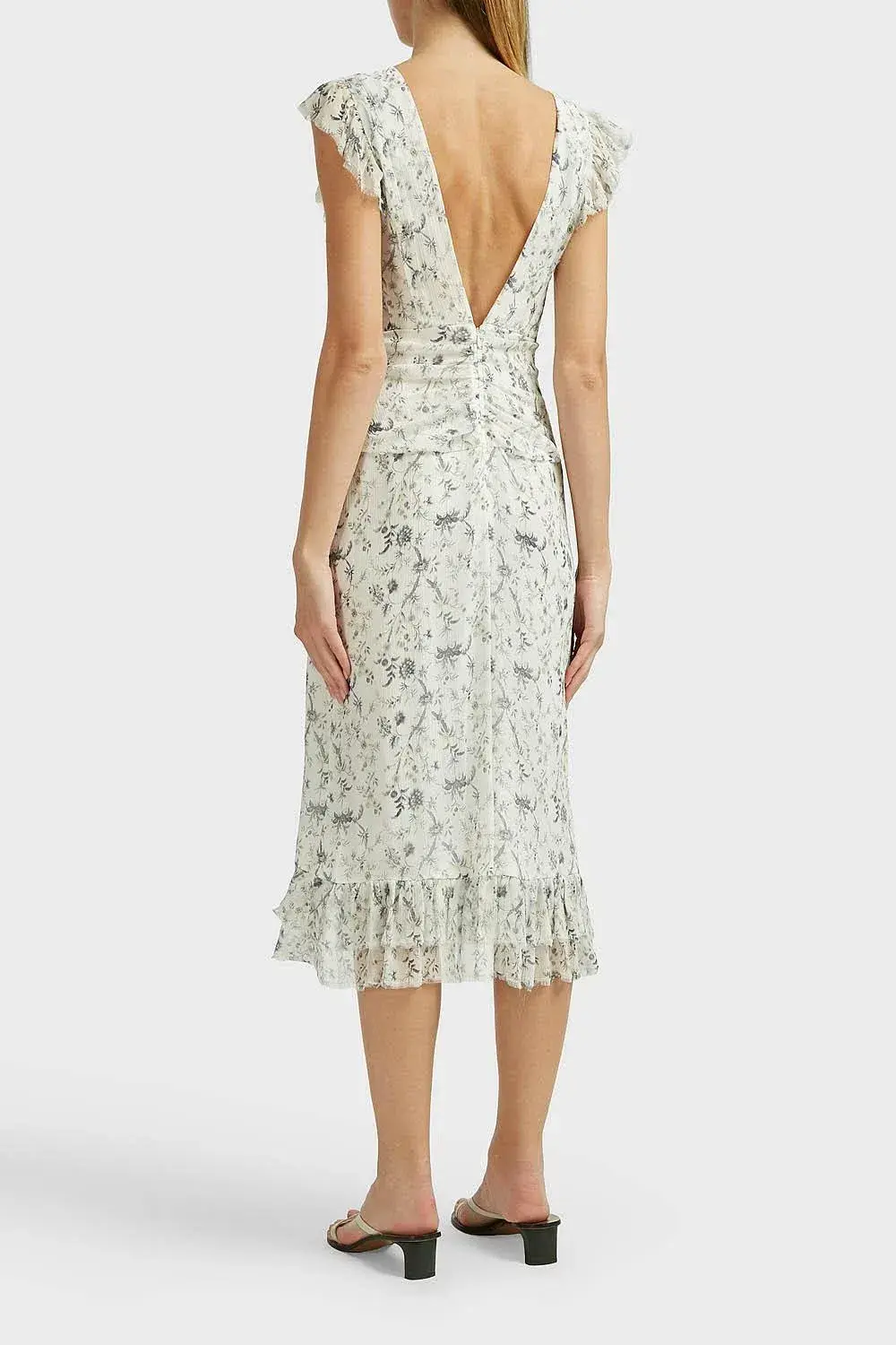 Sir The Label Posey Panelled Gown Floral Size 8 - Image 2