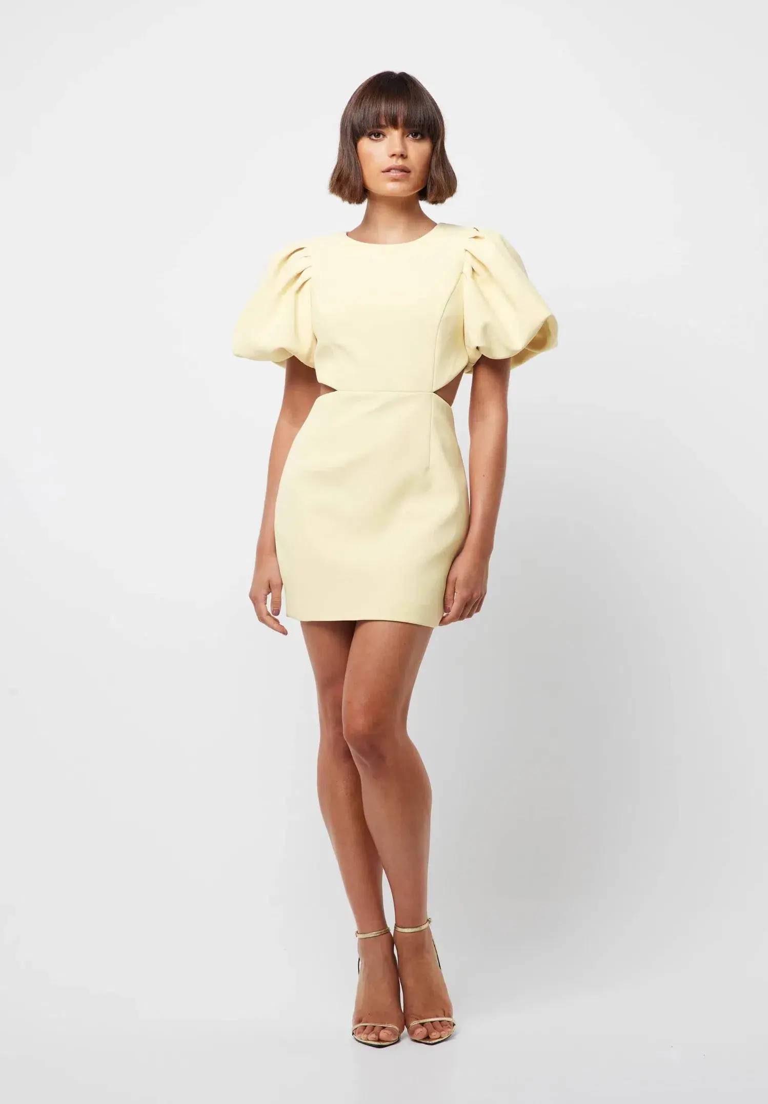 Mossman Splendour Mini Dress Yellow Size 12 - Image 2