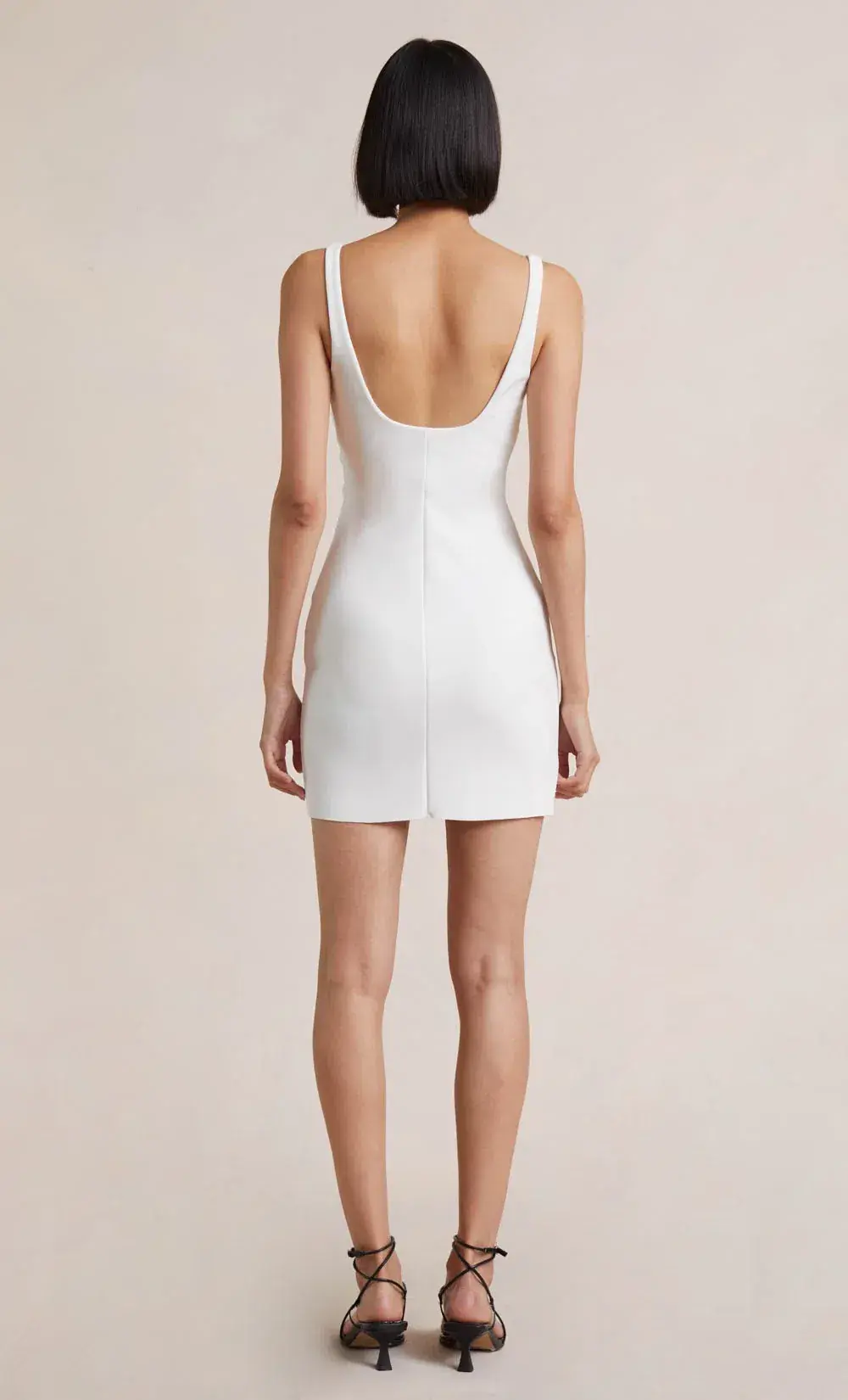 Bec and Bridge Karina Mini Dress in Ivory Size 10 - Image 4
