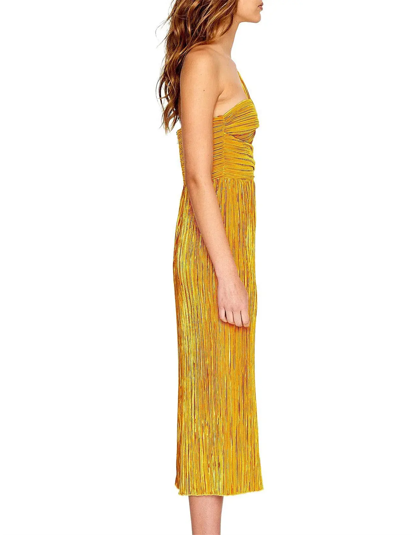 Alice McCall Power Lady Dress in Yellow Size 6 - Image 2