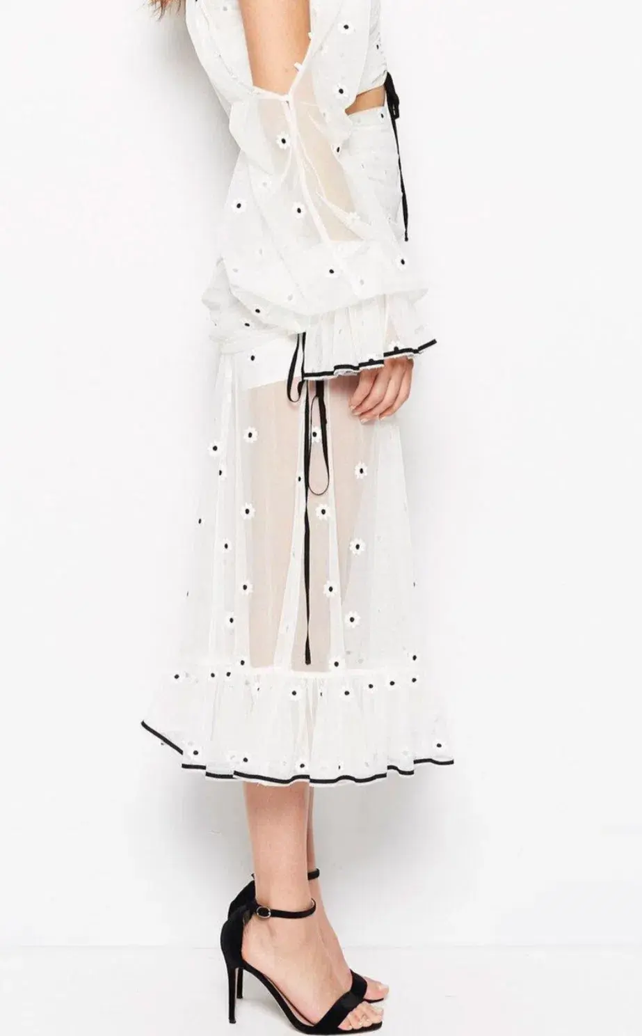 Alice McCall Le Lady Skirt White Size 6  - Image 3