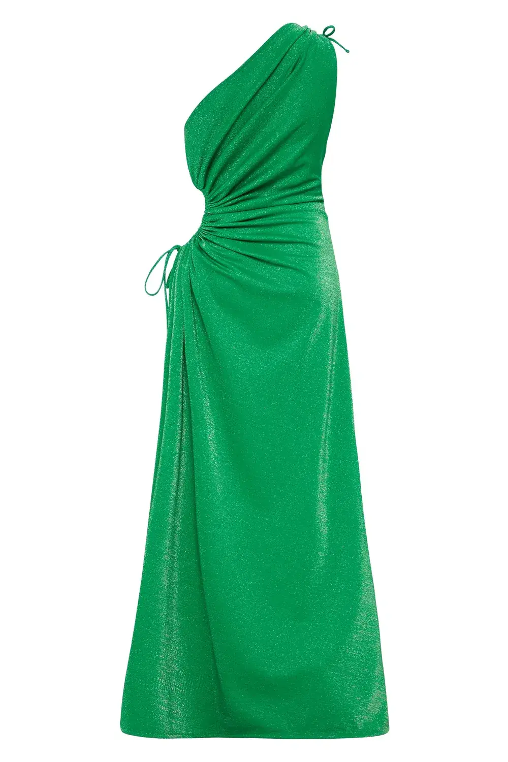 Sonya Moda Nour Maxi Dress Forest Green Shimmer Size 12 / L - Image 4