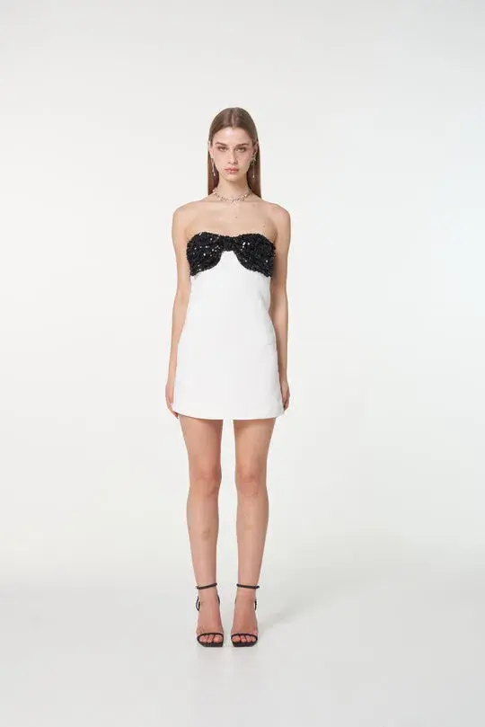 Par Violet Romantica Dress White Size 8 - Image 3