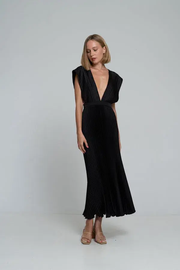 L'Idee Gala Gown Noir Size 10  - Image 2