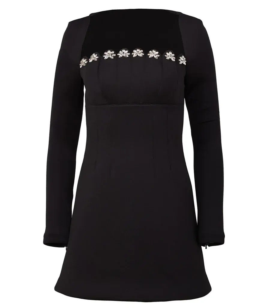 Rachel Gilbert Stella Mini Dress Black Size 1 / AU 8  - Image 3