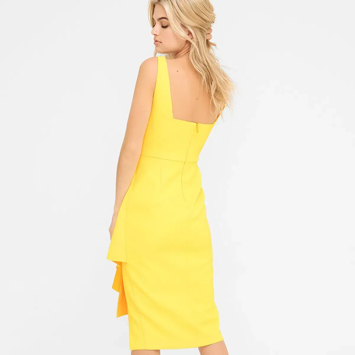 Sheike Highlight Dress Yellow Size 12  - Image 2