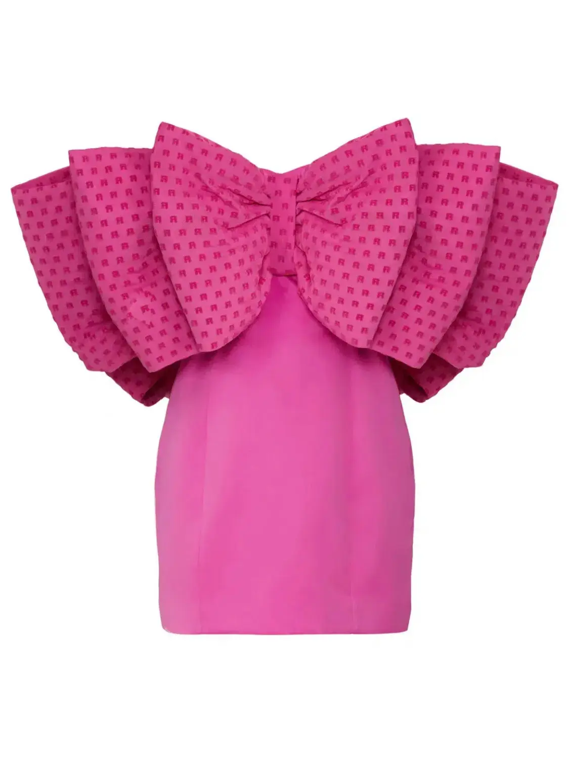 Rotate Natalie Bow Dress Pink Size 8 - Image 8