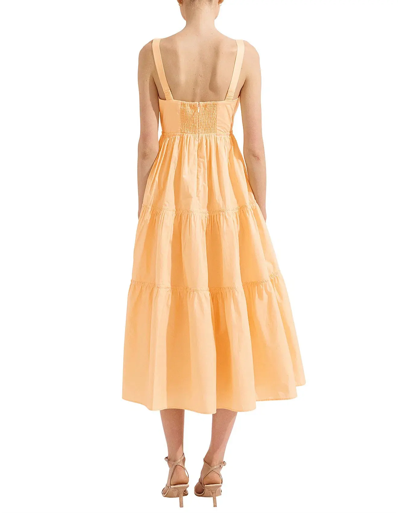 Steele Sorelle Dress Orange Size S - Image 3