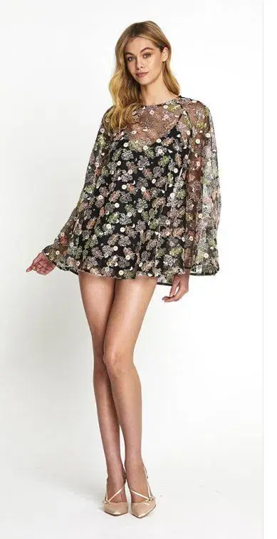 Alice McCall Celestial Creature Swing Dress Floral Size 6 - Image 5