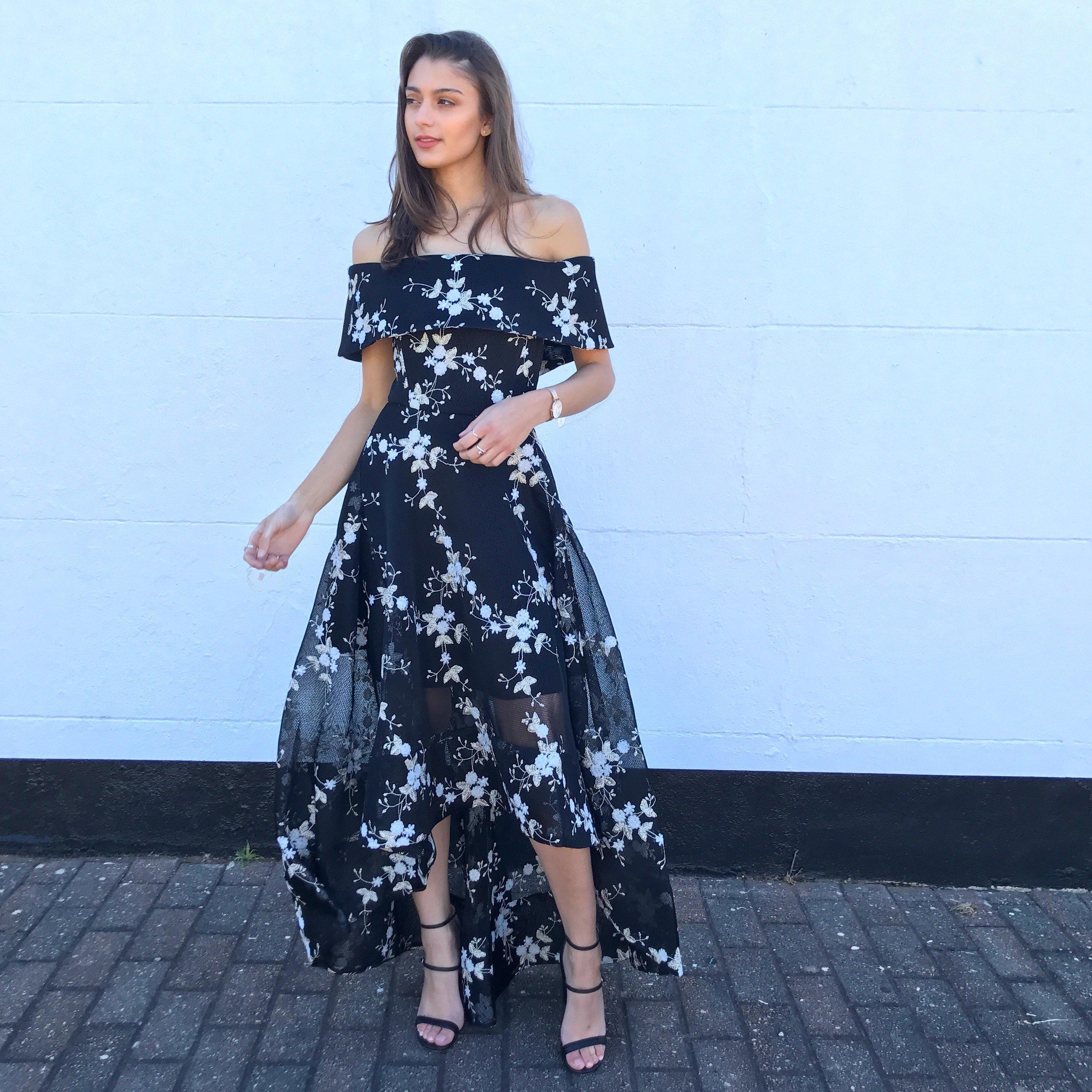 Bronx & Banco Flower Tulip Gown size 12 - Image 4