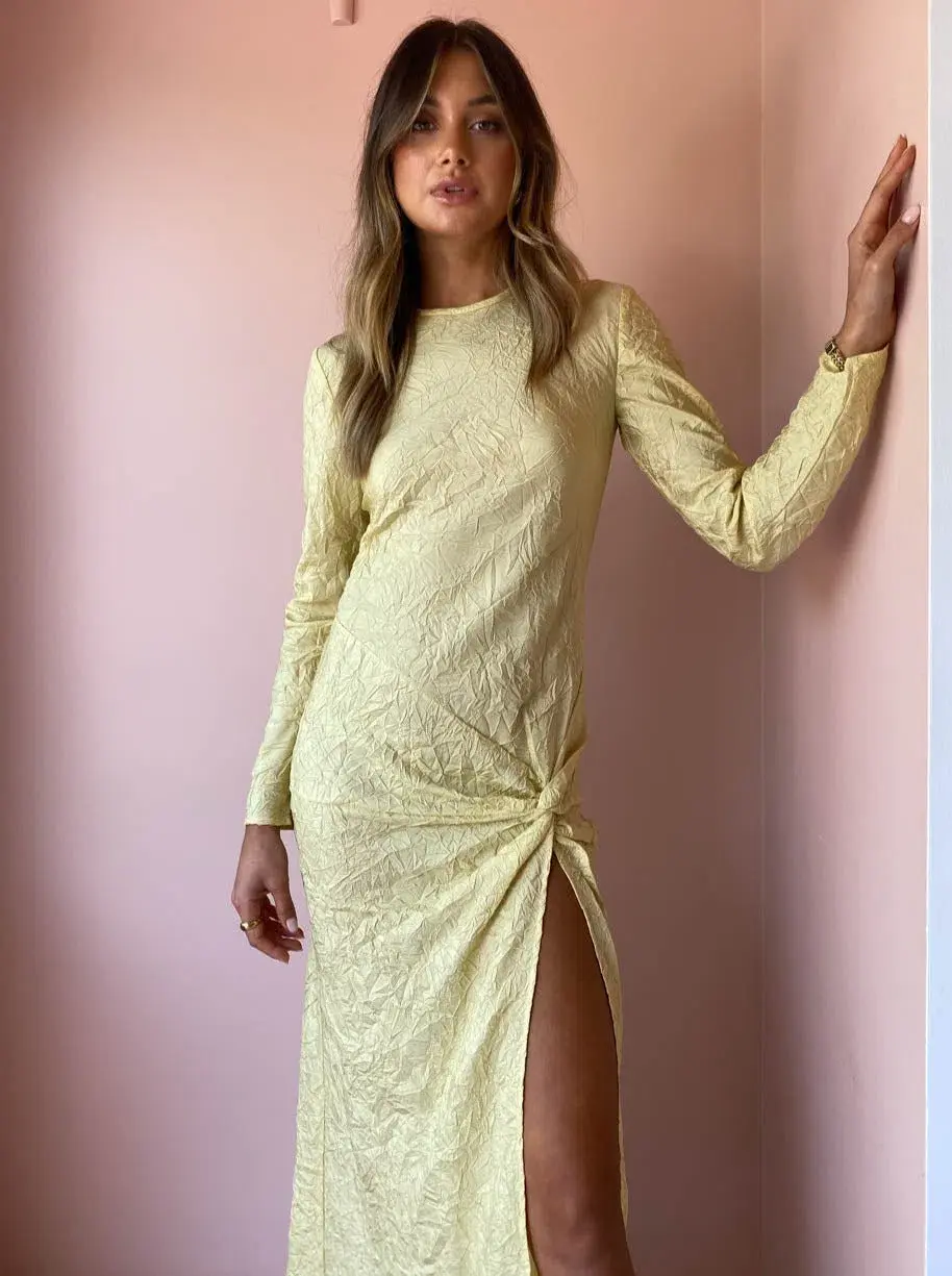 Sir the Label Maev Gown Yellow Size 0 - Image 1