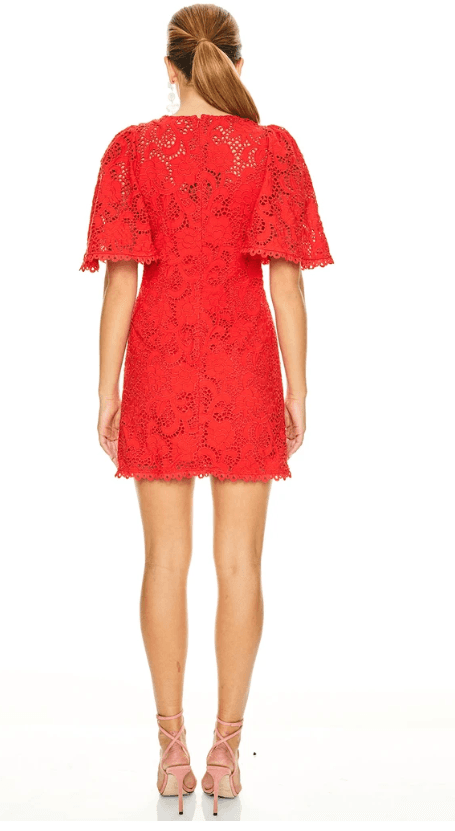 Talulah Roses Are Red Mini Dress size 12 - Image 3