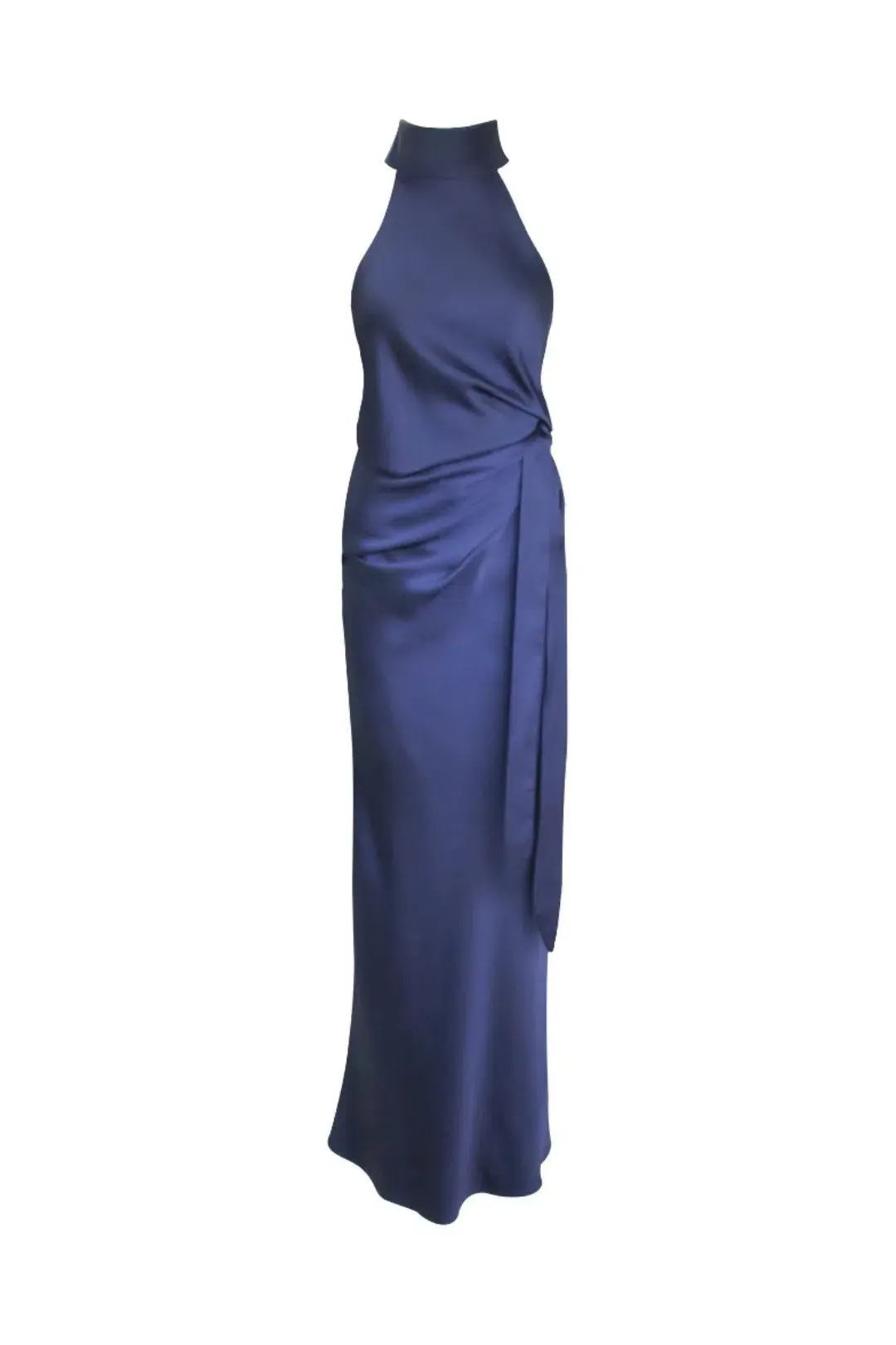 Camilla and Marc Foxglove Gown Navy Size 6 for rent on The Volte - main image
