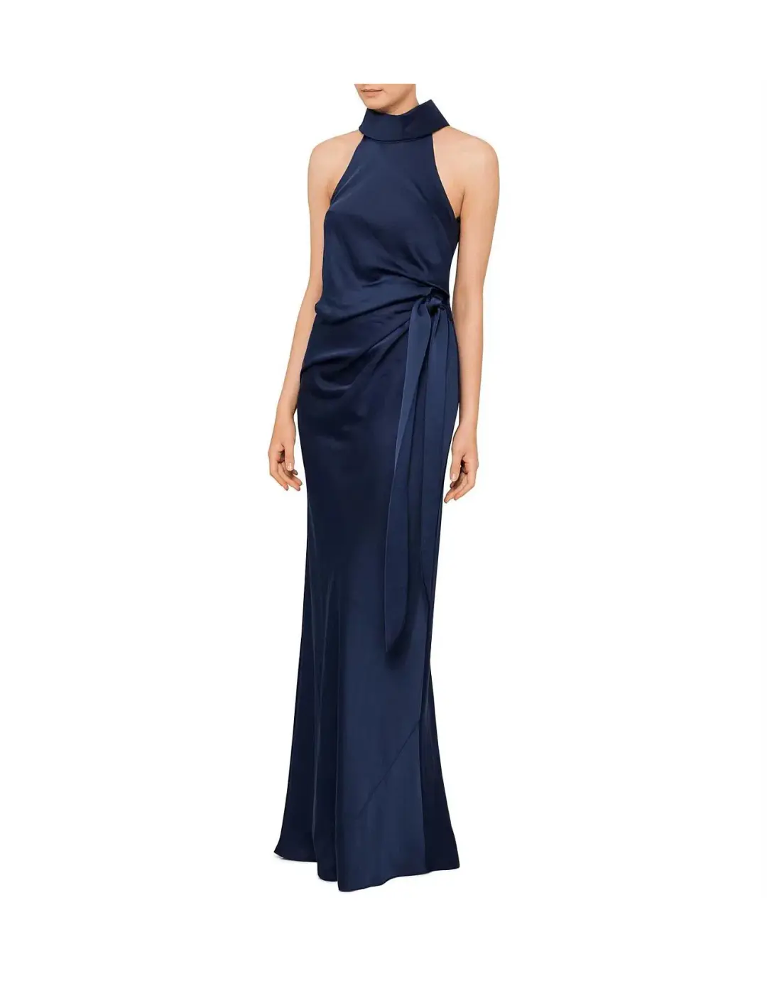 Camilla and Marc Foxglove Gown Navy Size 6 for rent on The Volte - main image