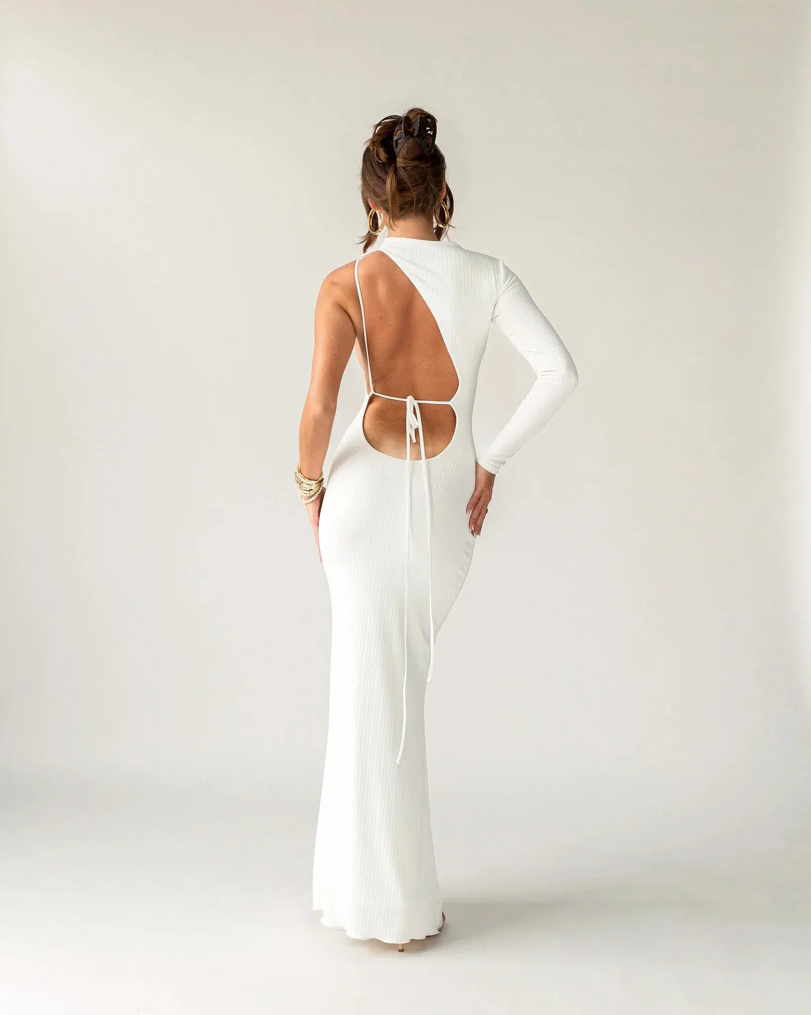 Arcina Ori Estelle Dress White Size 10 - Image 3