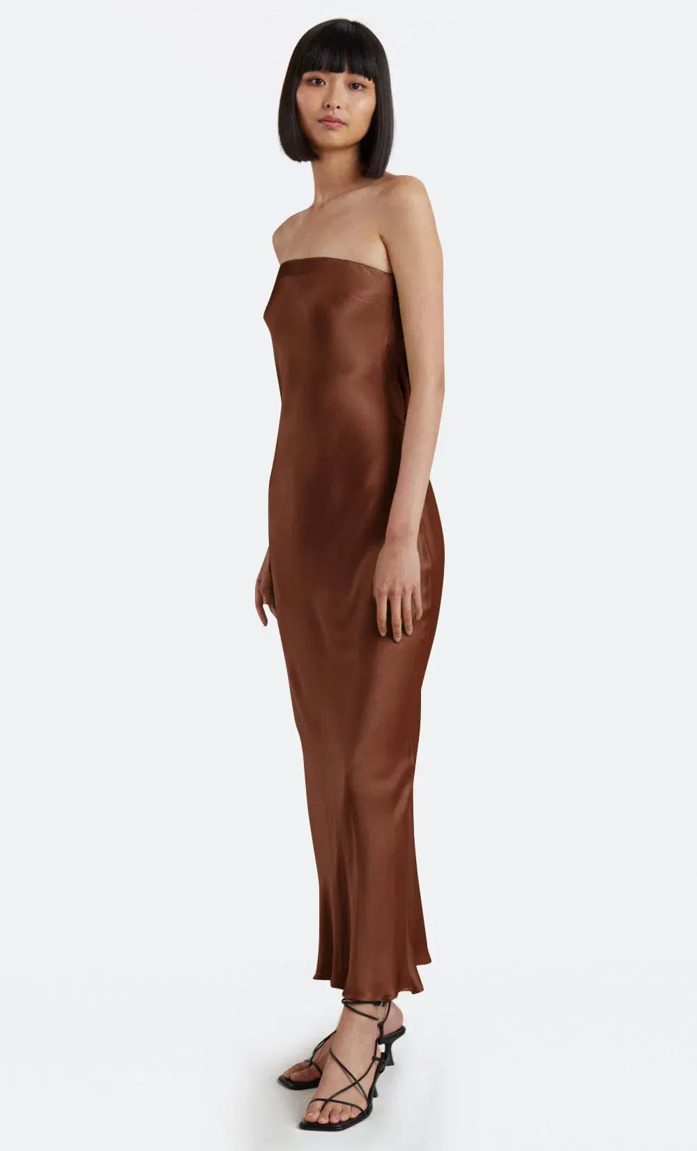 Bec & Bridge Moon Dance Dress Chocolate Size 10  - Image 2