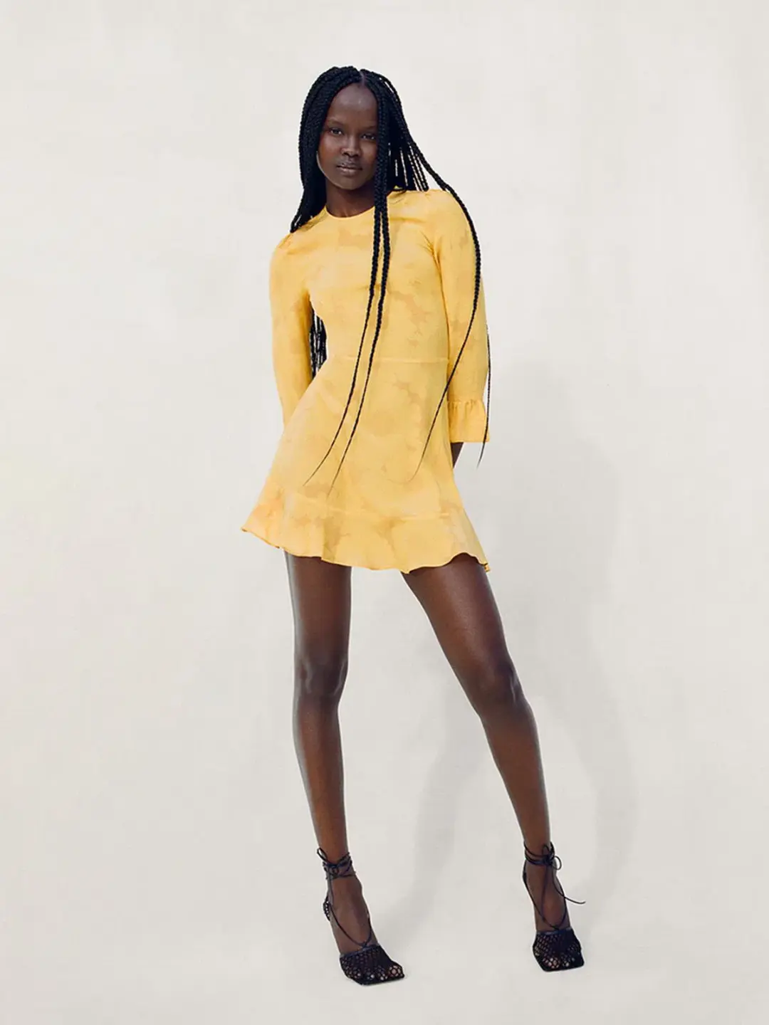 Realisation Par The Mary Jane Dress Sunflower Size XS / Au 6 for rent on The Volte - main image