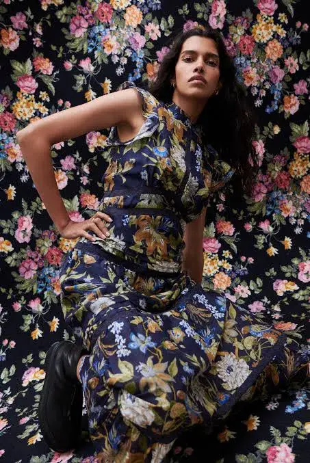 Sir the Label Lilian Tiered Gown Floral Size 0 / Au 6 - Image 4