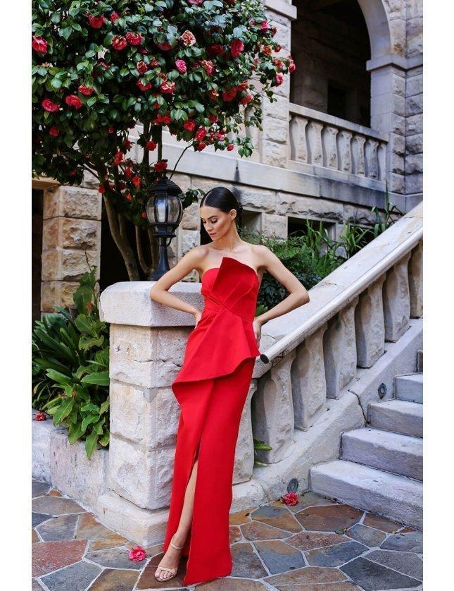 Elle Zeitoune Red Esmerelda Dress size 12 - Image 3
