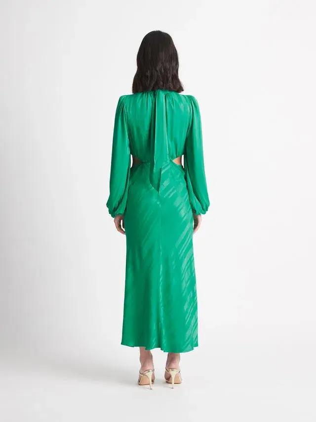 Sheike Brazen Maxi Dress Emerald Size 10 / M - Image 3
