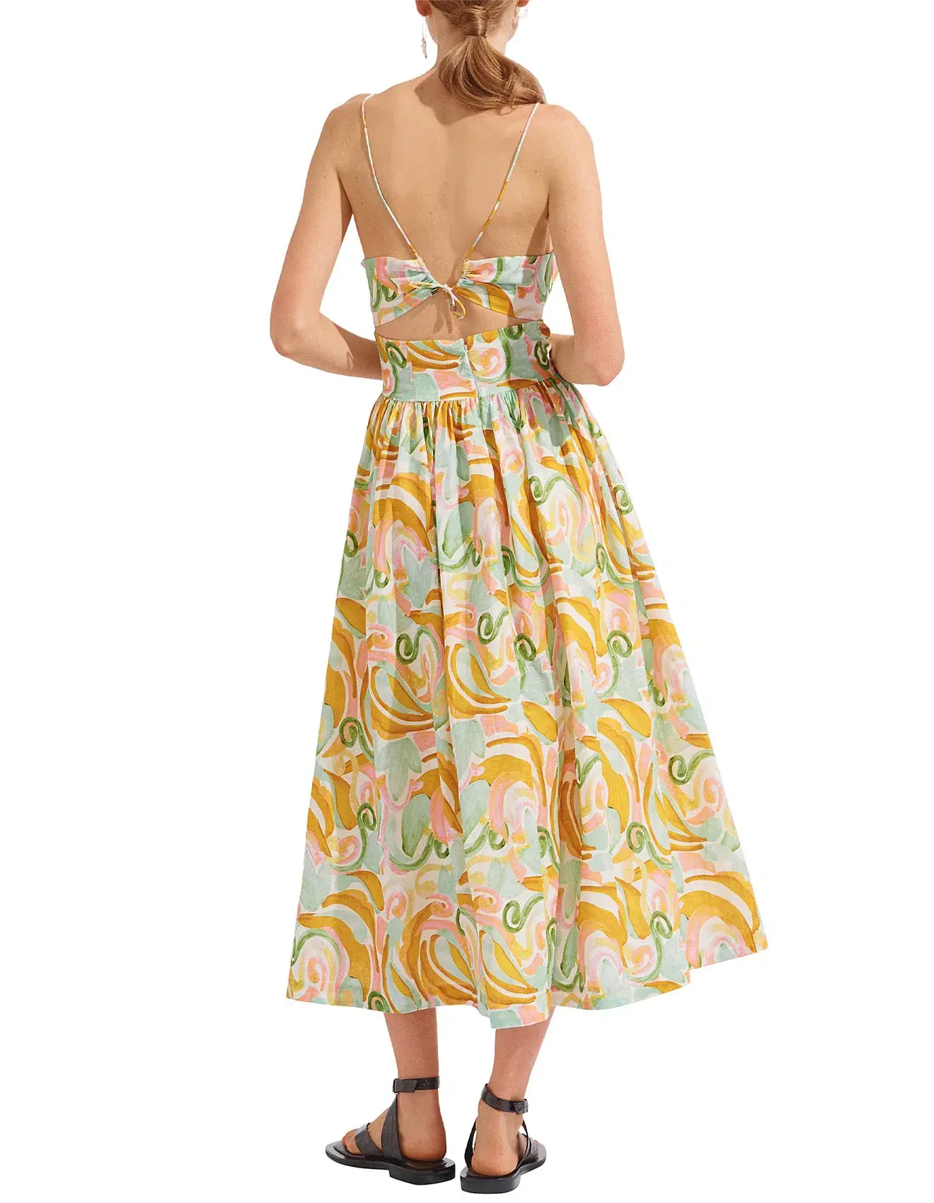 Steele Jasmine Dress Print Size 8 - Image 3