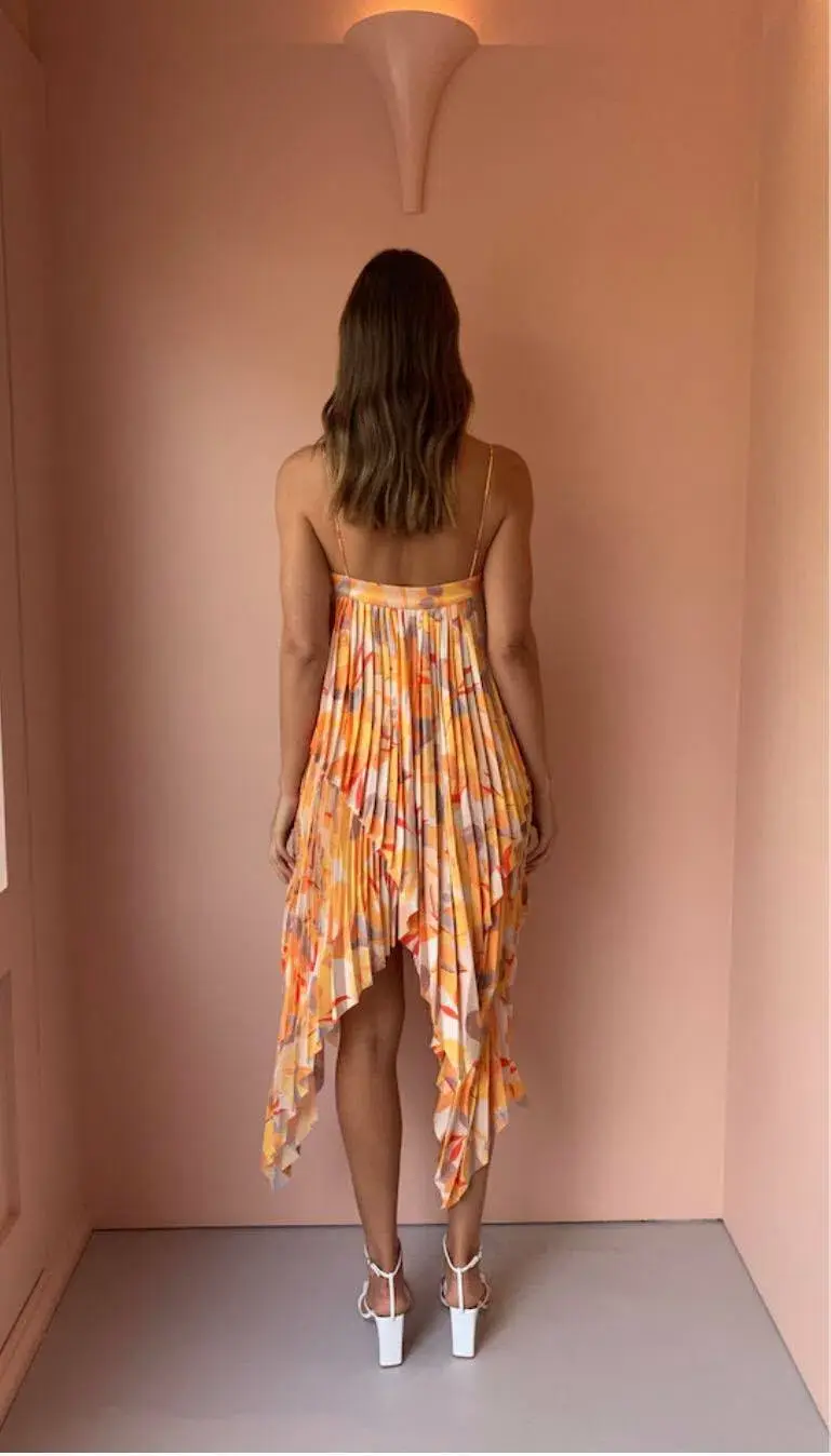 Acler Hooper Dress Print Size 8 - Image 2