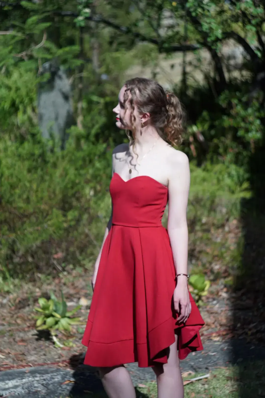 Pilgrim Midnight Chaos Dress in Red Size 6 for rent on The Volte - main image