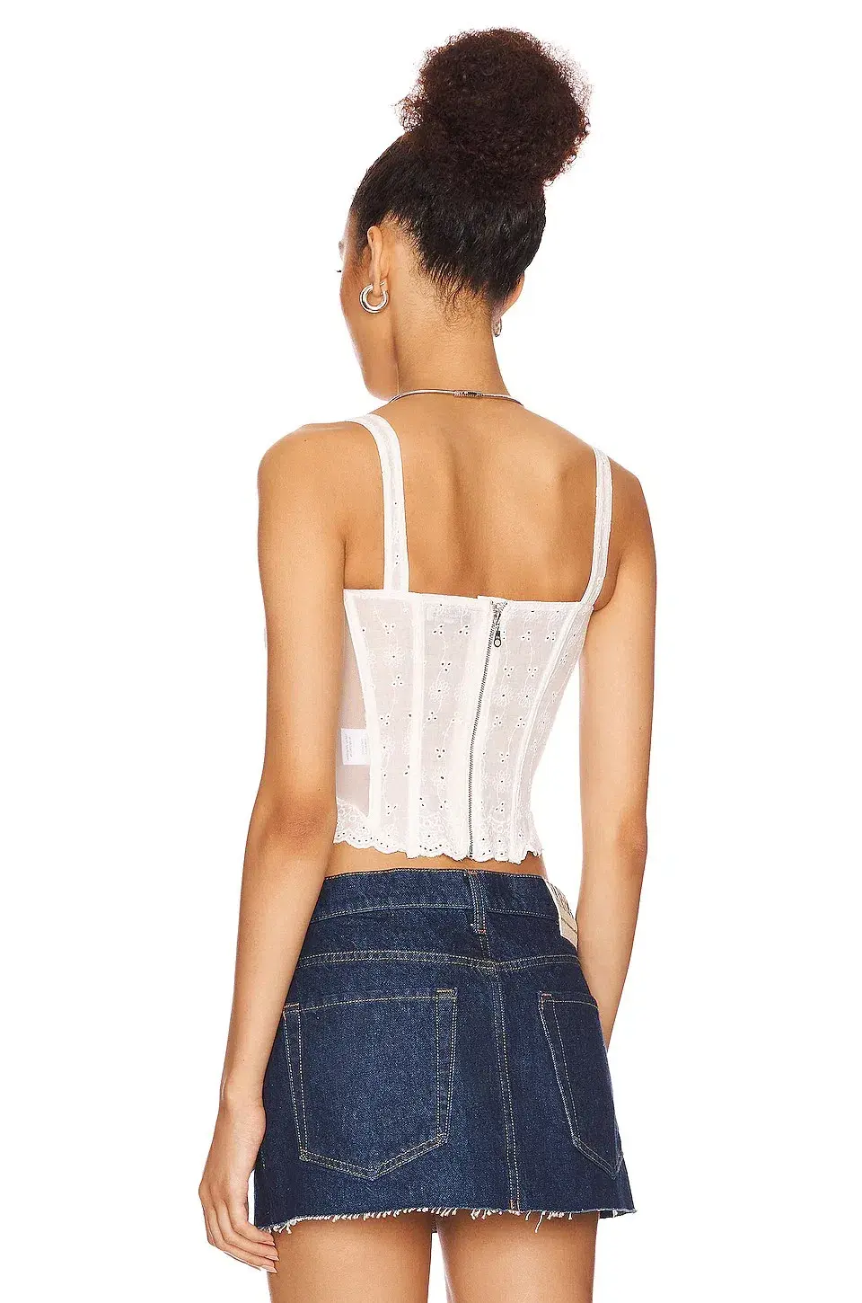 Miaou Deville Corset in White Size 8 for rent on The Volte - main image