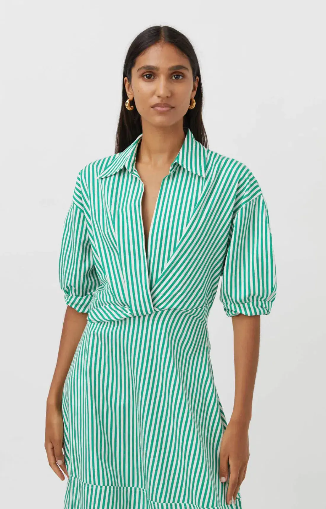Camilla and Marc Flynn Cocoon Dress Green Size S/ Au 8 - Image 4