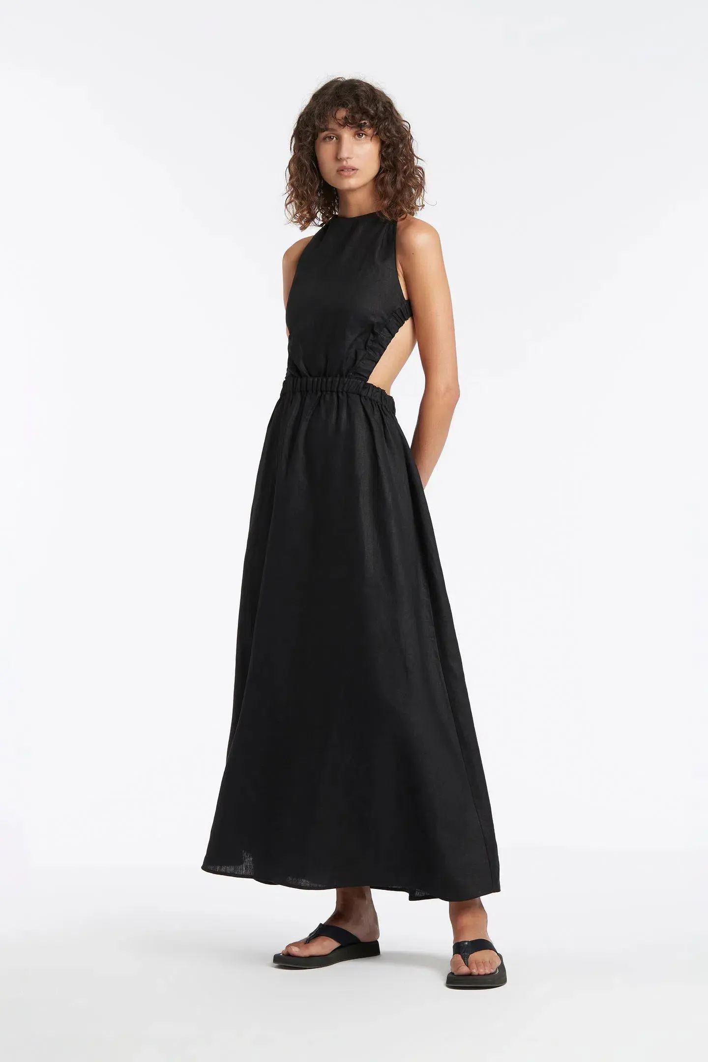 Sir The Label Alena Maxi Dress Black Size 1 / AU 8 - Image 2