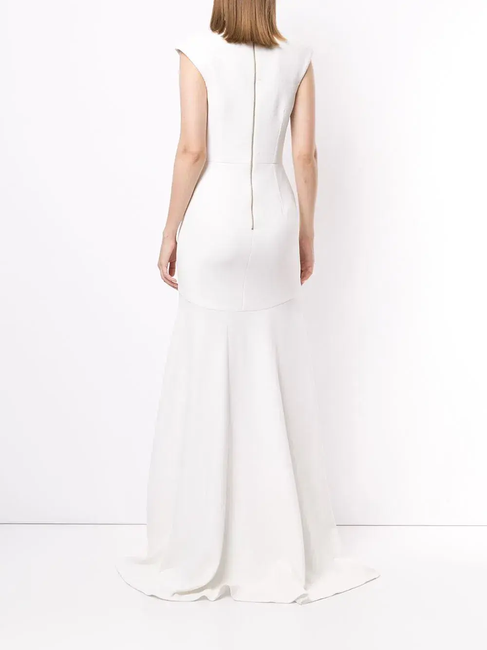 Rebecca Vallance Milan Gown White Size 12 - Image 5