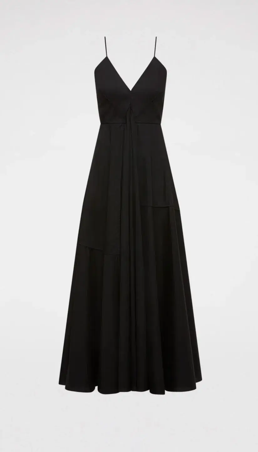 Scanlan Theodore Parachute Strappy Dress Black Size 10 - Image 4