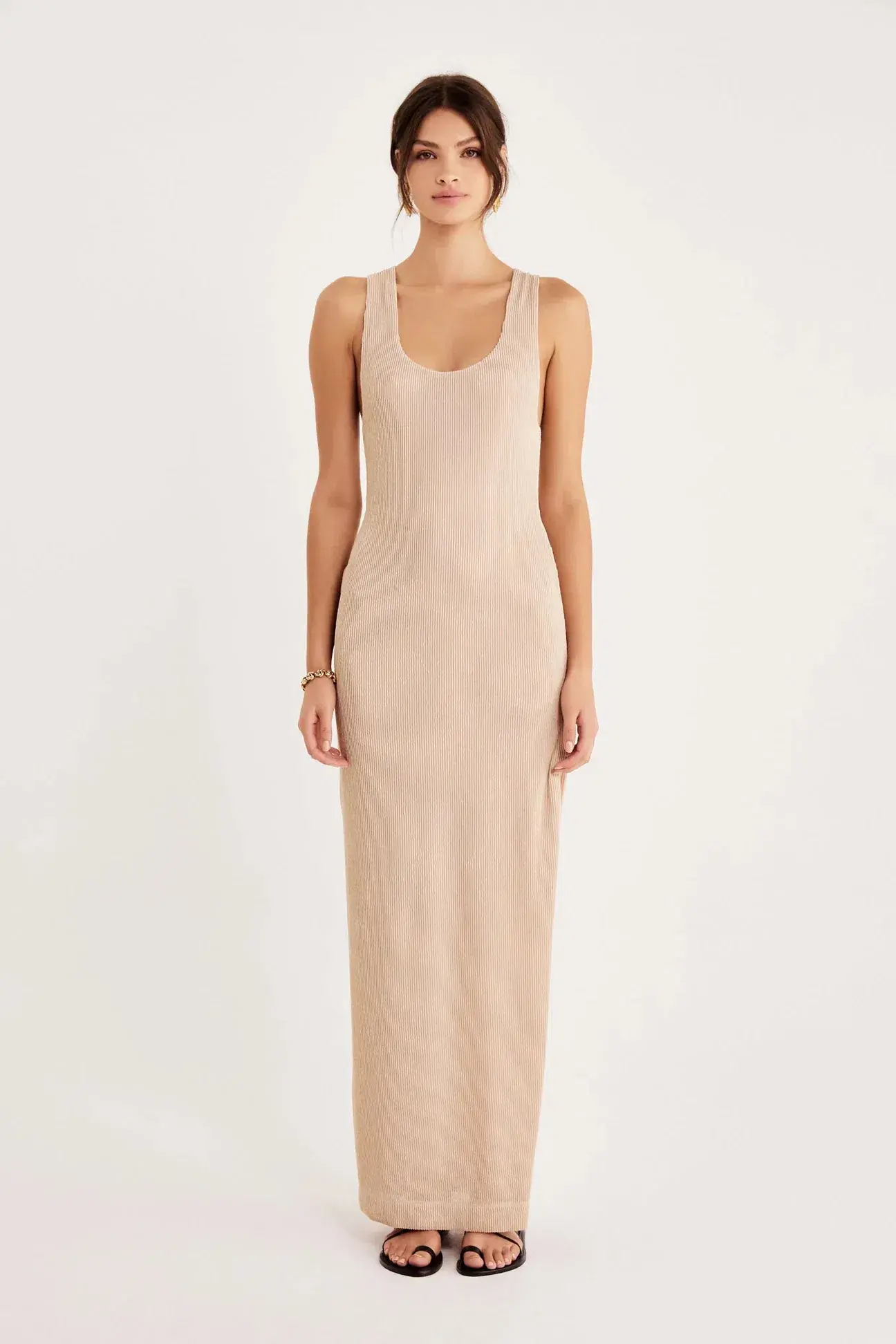 Rumer the Label Rosa Maxi Dress in Nude Size S / Au 8 - Image 1