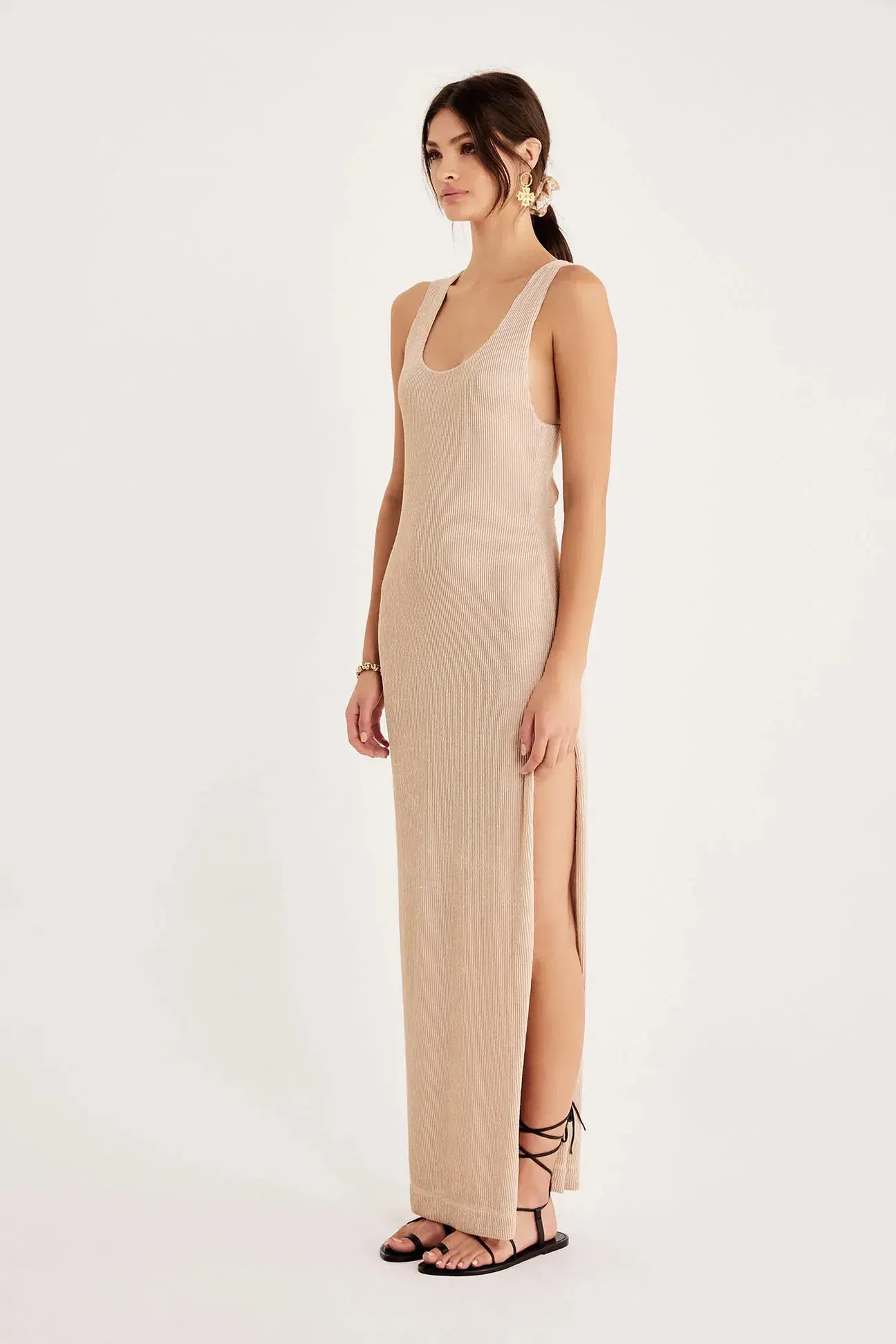 Rumer the Label Rosa Maxi Dress in Nude Size S / Au 8 - Image 2