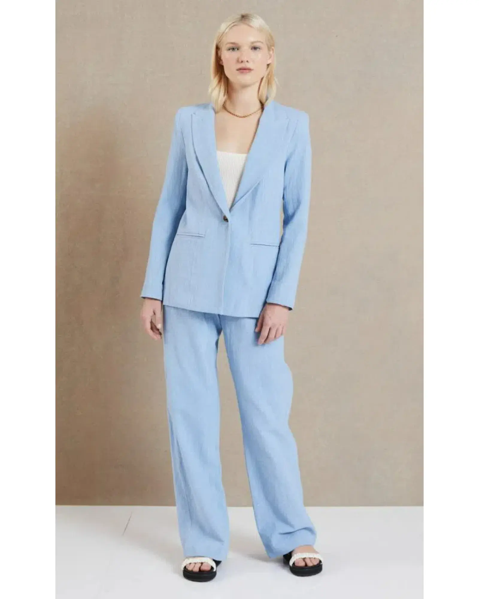 Bec & Bridge Harriet Pants Sky Blue Size XS / AU 6  - Image 1