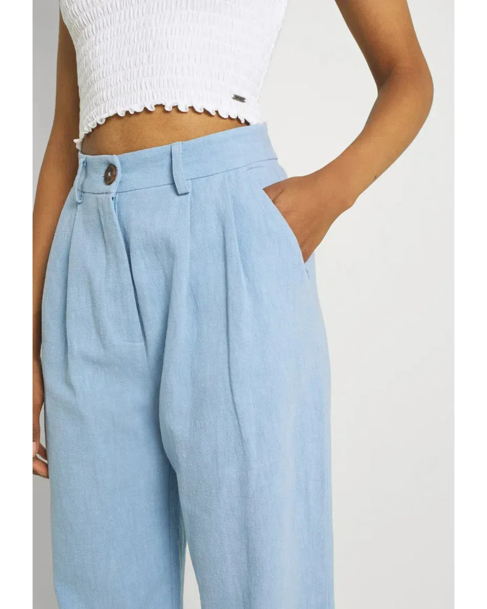 Bec & Bridge Harriet Pants Sky Blue Size XS / AU 6  - Image 3