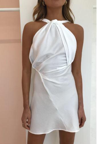 One Fell Swoop - Audrey Mini - White sz 8 - Image 3