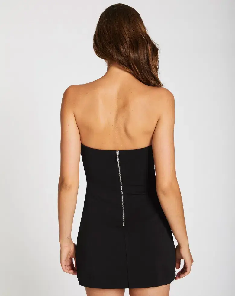 Lover Lola Mini Dress Black Size 8 - Image 3