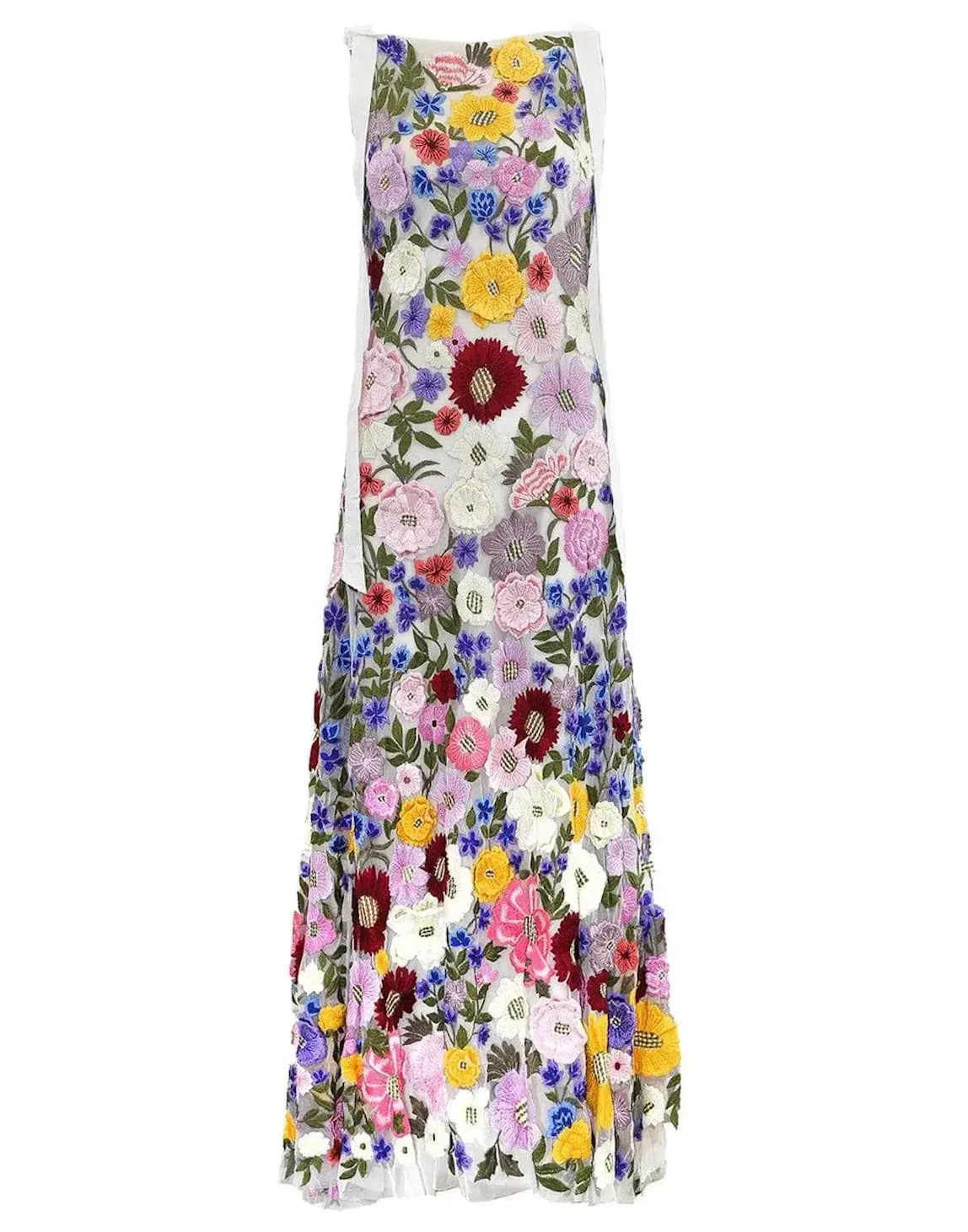 Rachel Gilbert Nya Dress Gown Multi Size 12  - Image 4