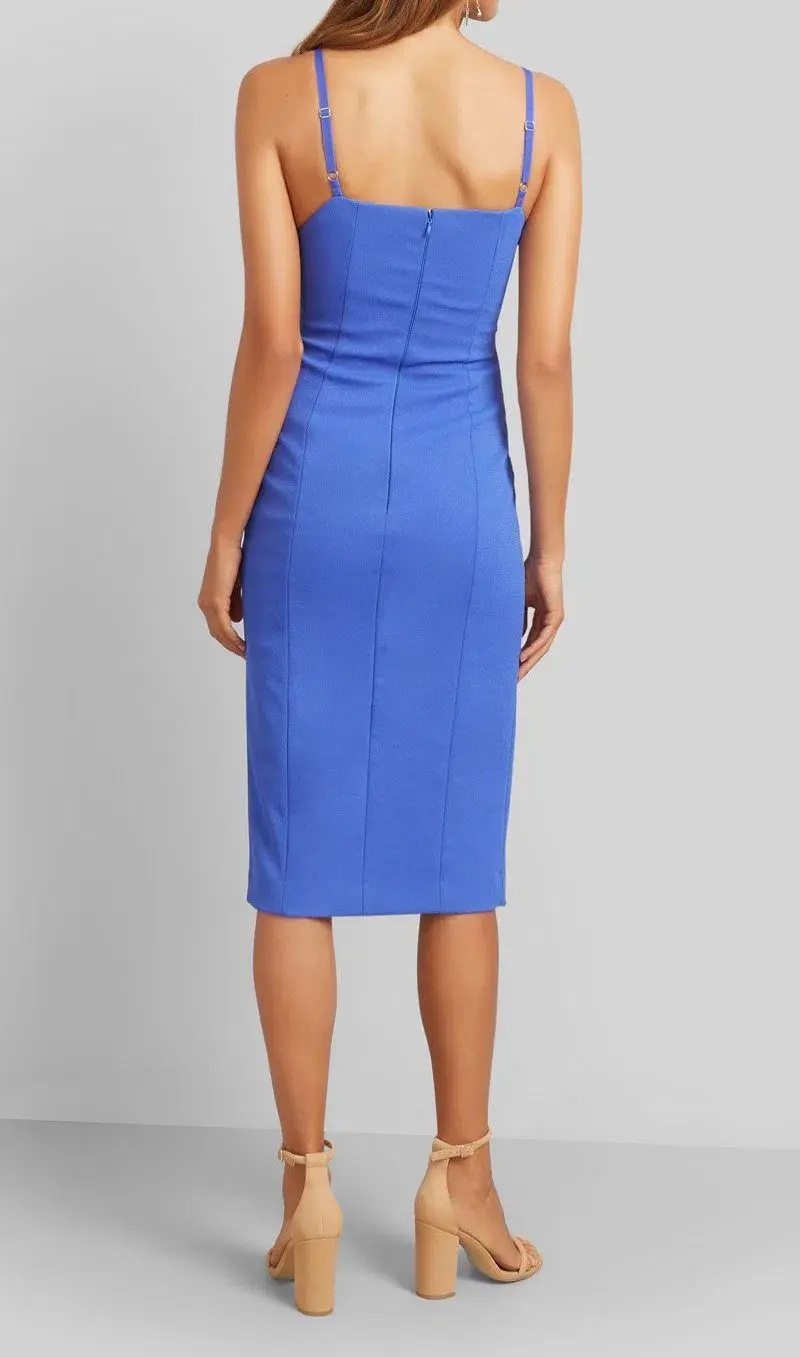 Kookai Oleema Midi Dress Blue Size 40 / Au 10/12 - Image 2