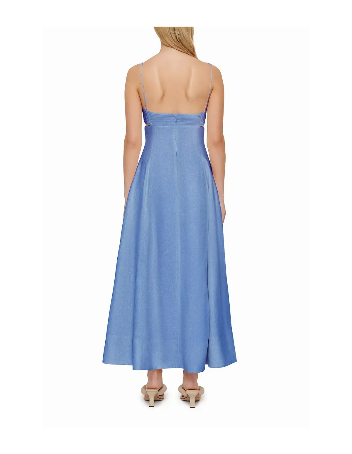 Clea Florence Stitch Dress Marina Blue Size M / Au 10 - Image 4