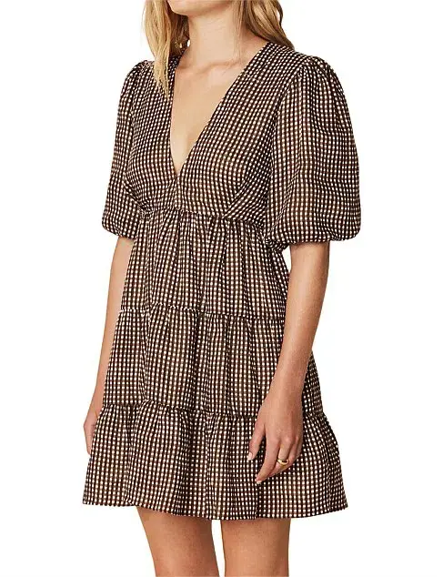 Faithfull the Brand Elmiya Mini Dress Print Size L / Au 12 - Image 2