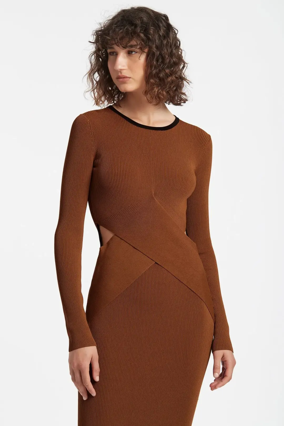 Sir the Label Josephine Maxi Dress Hazel Size 8  for rent on The Volte - main image