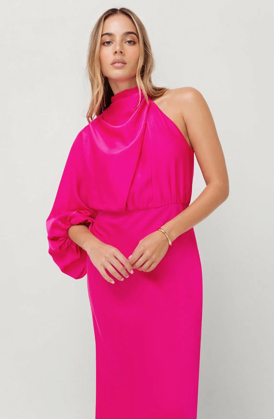 Sheike Olivia Dress Fuchsia Pink Size AU 12 - Image 2