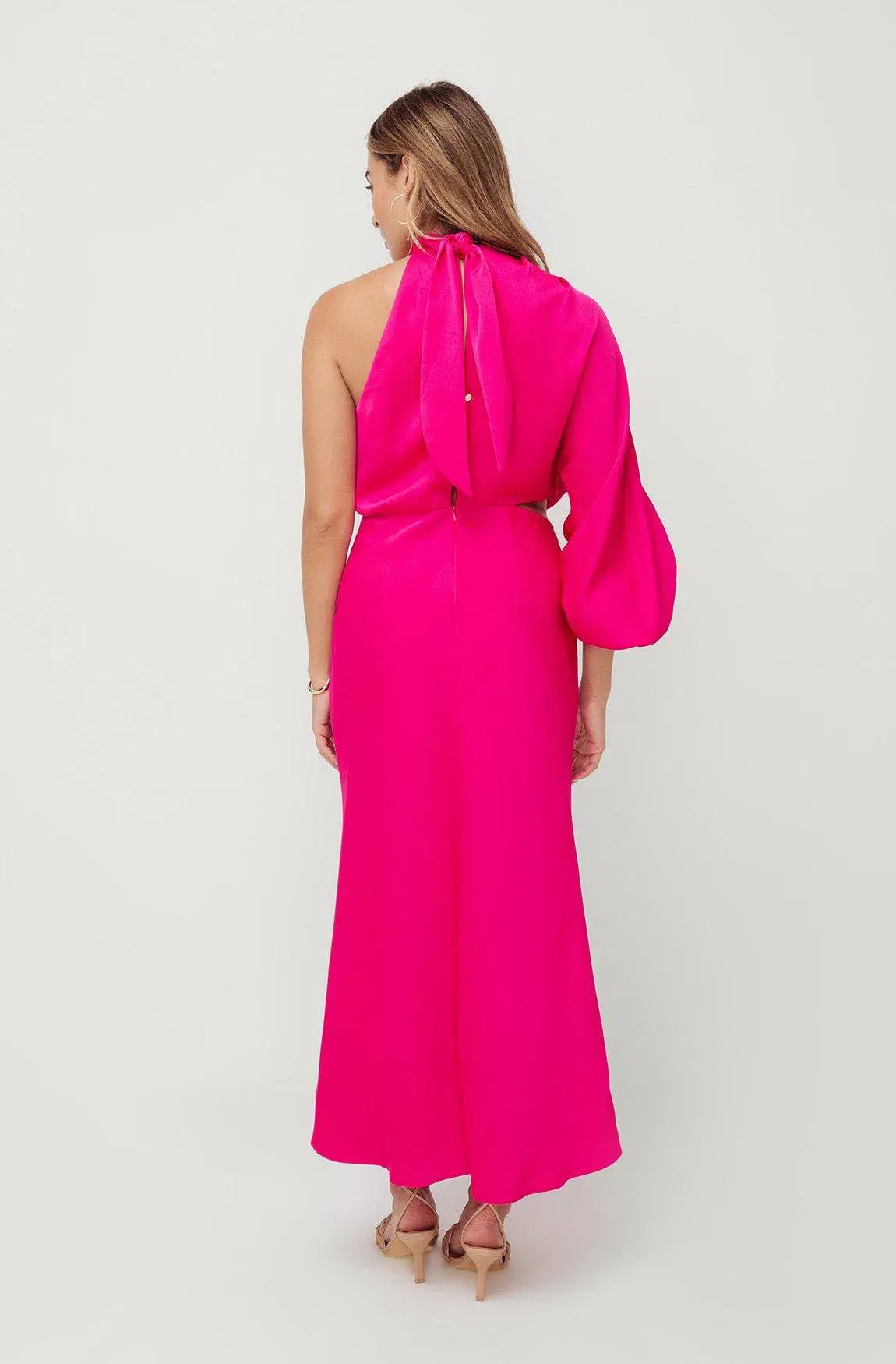 Sheike Olivia Dress Fuchsia Pink Size AU 12 - Image 3
