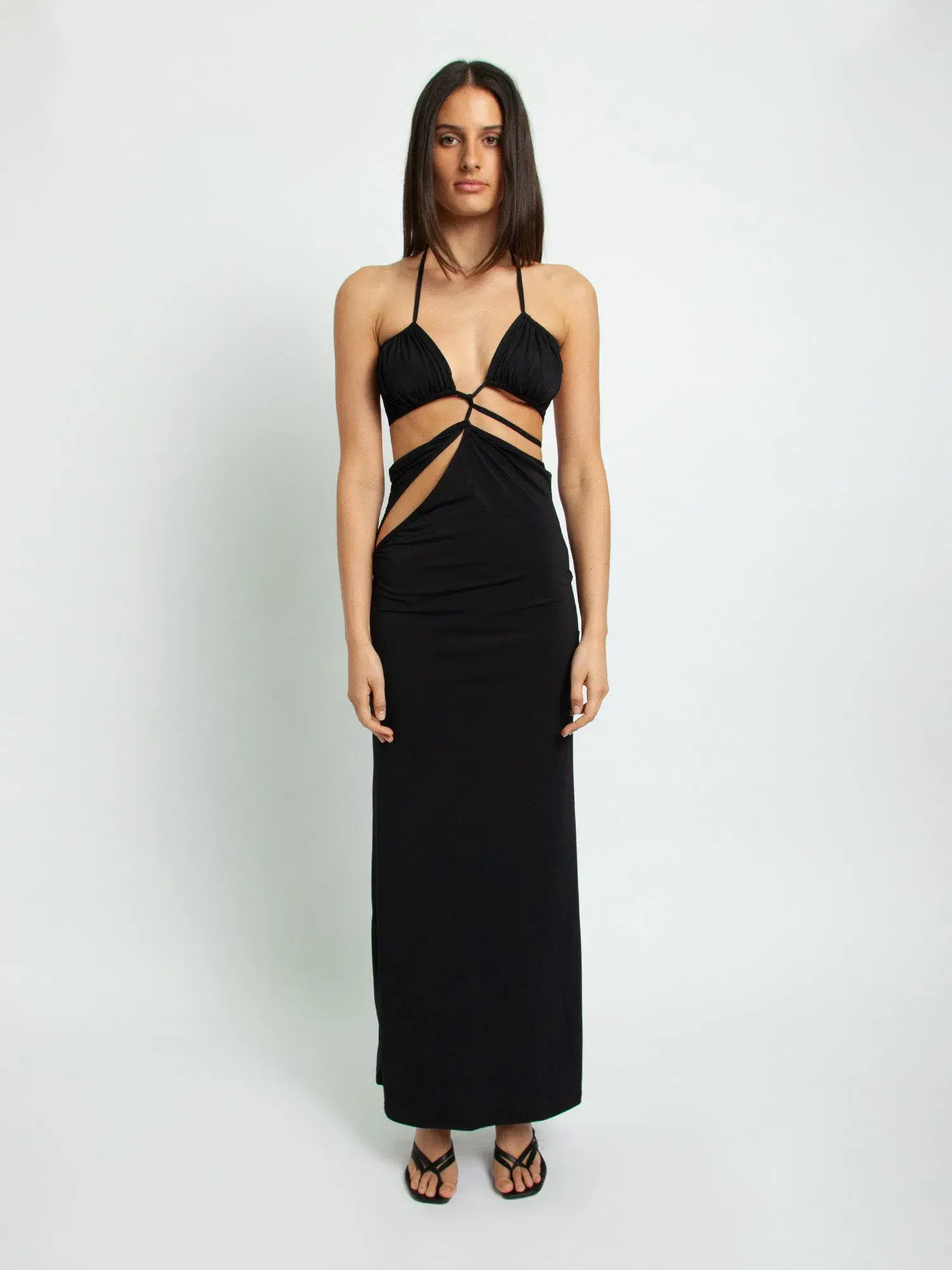 Christopher Esber Displace Dress Black Size 6 / XS - Image 1