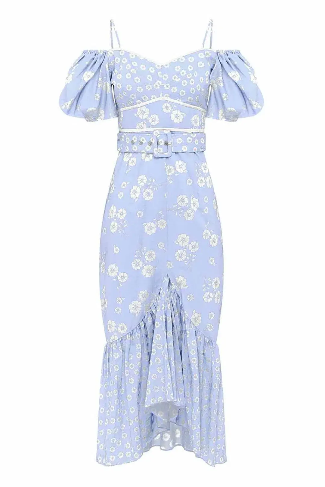 Alice McCall Izabella Midi Dress in Blue Size 6 for rent on The Volte - main image