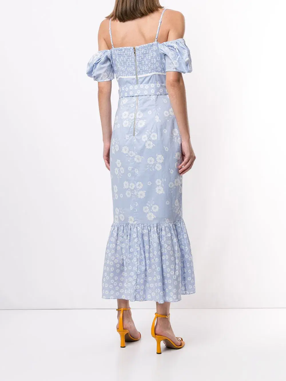 Alice McCall Izabella Midi Dress in Blue Size 6 for rent on The Volte - main image