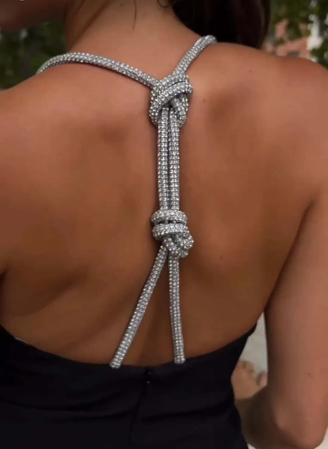 Bianca and Bridgett Kohl Dress Black Size 8 for rent on The Volte - main image